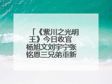 《紫川之光明王》今日收官 杨旭文刘宇宁张铭恩三兄弟重新收回远州失地