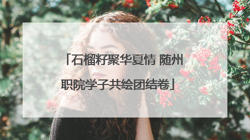 石榴籽聚华夏情 随州职院学子共绘团结卷