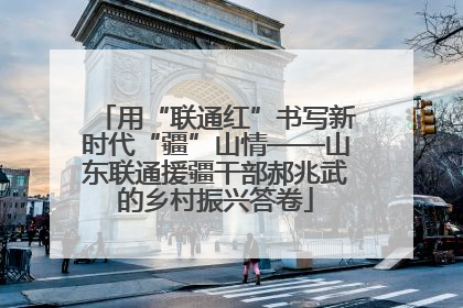用“联通红”书写新时代“疆”山情——山东联通援疆干部郝兆武的乡村振兴答卷