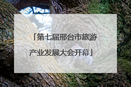 第七届邢台市旅游产业发展大会开幕