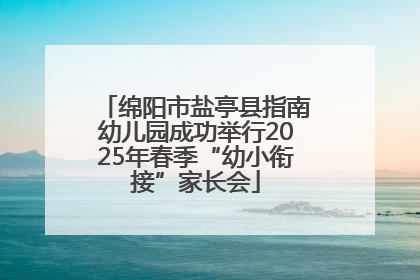 绵阳市盐亭县指南幼儿园成功举行2025年春季“幼小衔接”家长会