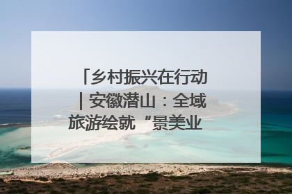 乡村振兴在行动｜安徽潜山：全域旅游绘就“景美业兴民富”新画卷