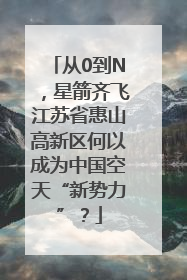 从0到N，星箭齐飞江苏省惠山高新区何以成为中国空天“新势力”？
