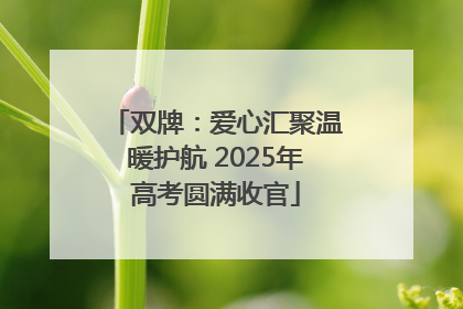 双牌：爱心汇聚温暖护航 2025年高考圆满收官