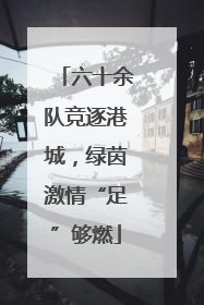 六十余队竞逐港城，绿茵激情“足”够燃