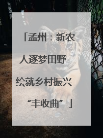 孟州：新农人逐梦田野 绘就乡村振兴“丰收曲”