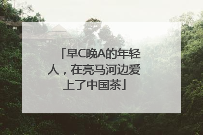 早C晚A的年轻人，在亮马河边爱上了中国茶
