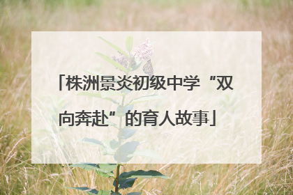 株洲景炎初级中学“双向奔赴”的育人故事