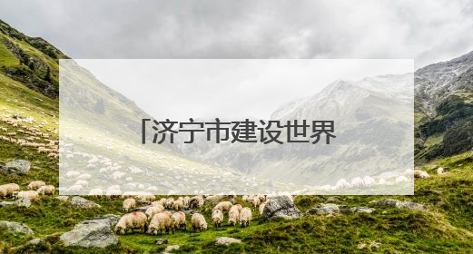 济宁市建设世界文化旅游名城暨文旅产业高质量发展大会开幕