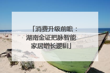 消费升级前瞻：湖南金证把脉智能家居增长逻辑