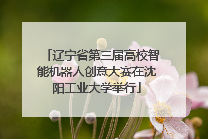 辽宁省第三届高校智能机器人创意大赛在沈阳工业大学举行