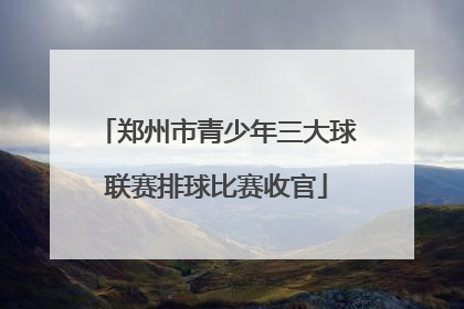 郑州市青少年三大球联赛排球比赛收官