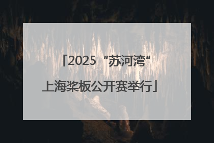 2025“苏河湾”上海桨板公开赛举行