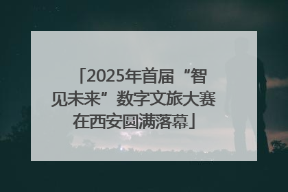 2025年首届“智见未来”数字文旅大赛在西安圆满落幕
