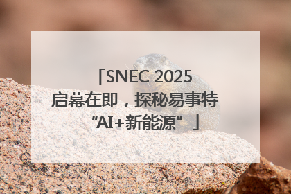 SNEC 2025启幕在即，探秘易事特“AI+新能源”